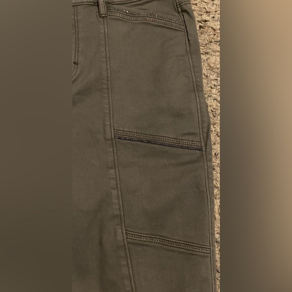 WHBM Women’s Olive Skinny Ankle Jeans Size 6 - Picture 3 of 8